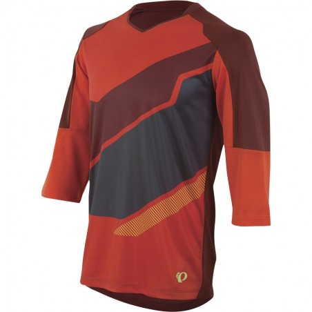 Camiseta Pearl Izumi Launch Manga  - 3/4 Naranja Talla US L