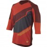 Camiseta Pearl Izumi Launch Manga  - 3/4 Naranja Talla US L