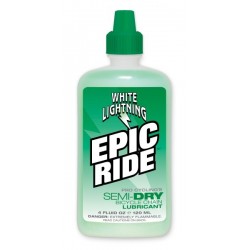Lubricante White lightining Epic Ride para cadena de bicicleta 120 ml.
