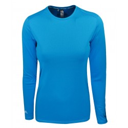 Camiseta Adidas Manga Larga Climachill azul