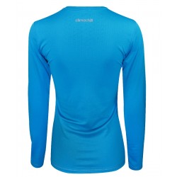 Camiseta Adidas Manga Larga Climachill azul