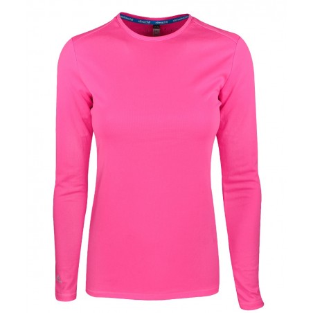 Camiseta Adidas Manga Larga Climachill Rosado