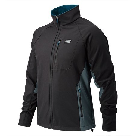 New Balance Chaqueta colorblock Negro  US S