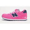 New Balance 574 Pique Polo Violeta