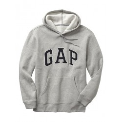 GAP Arch logo hoodie Gris