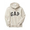 GAP Arch logo hoodie Oatmeal
