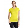 Camiseta ASICS mujer manga Corta, Color Lima, Talla: US Small