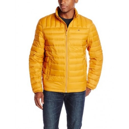 Tommy Hilfiger Hombre Packable Down Oro