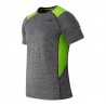 New Balance S/S Novelty Performance Top gris