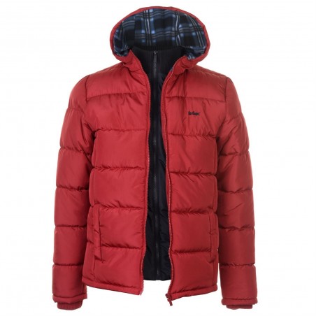 Lee Cooper 2 Zip Bubble Roja tienda online deportiva