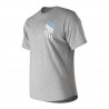 Camiseta New Balance Gris Talla S logo NB