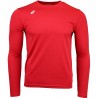 Camiseta ASICS Circuit 8 Manga Larga Roja Running
