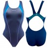 Traje de Baño Head Sinergy navy liquid last