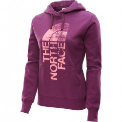 Saco  deportivo North Face para mujer Color Púrpura