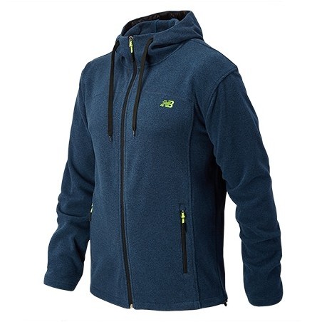 Chaqueta New Balance para hombre con capucha removible